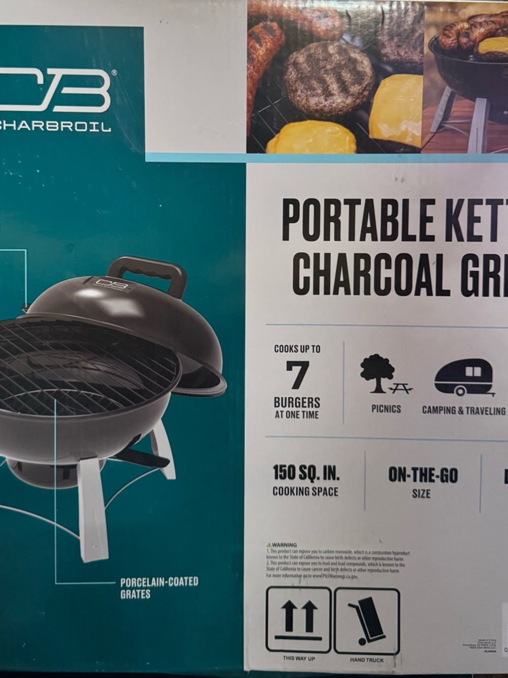 Target Black Charcoal Portable Kettle Grill